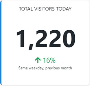 Total Customer Visits Report