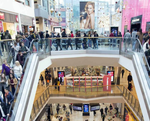 People Flow in a shopping centre